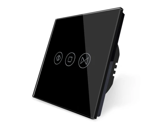 Сенсорный Wi-Fi выключатель штор SK-W801C – 3 клавиши
